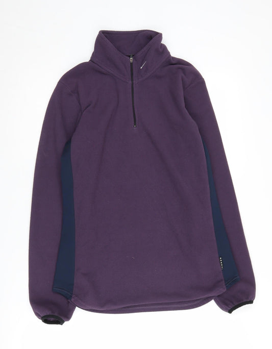 Nike Women's Purple Pullover Hoodie, Size M