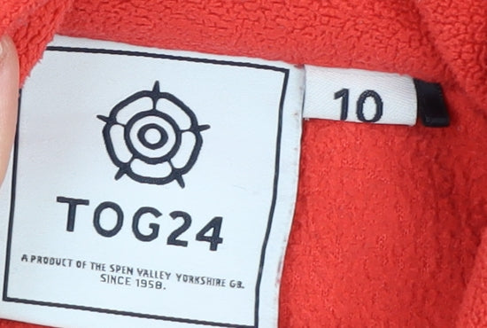 TOG24 Women's Red Pullover Sweatshirt Size 10