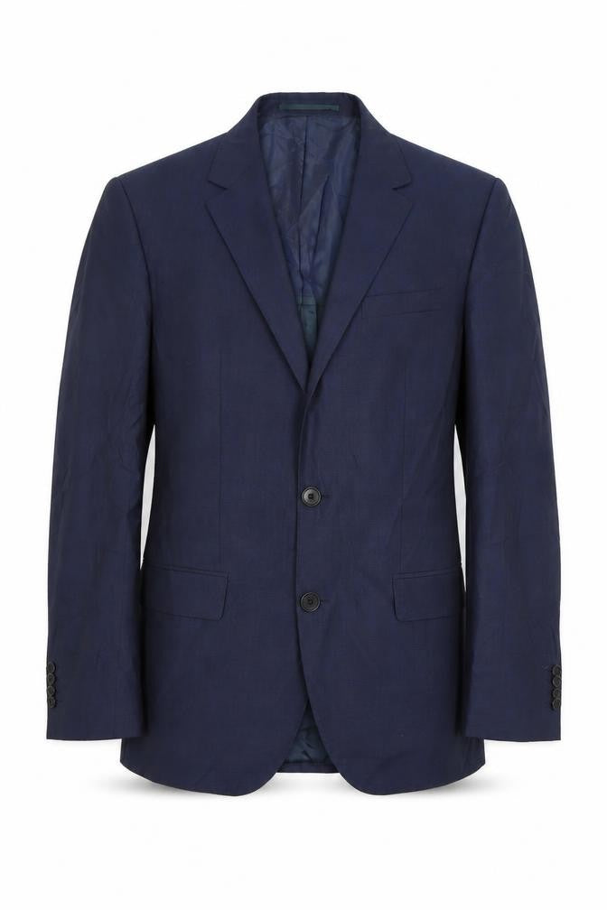 Mens 38 Chest Regular HUGO BOSS Blue Two-Button Blazer
