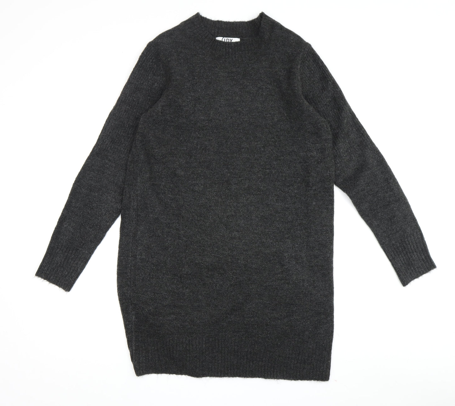 JDY Women's Black Crew Neck Pullover Jumper, S, Wool Blend