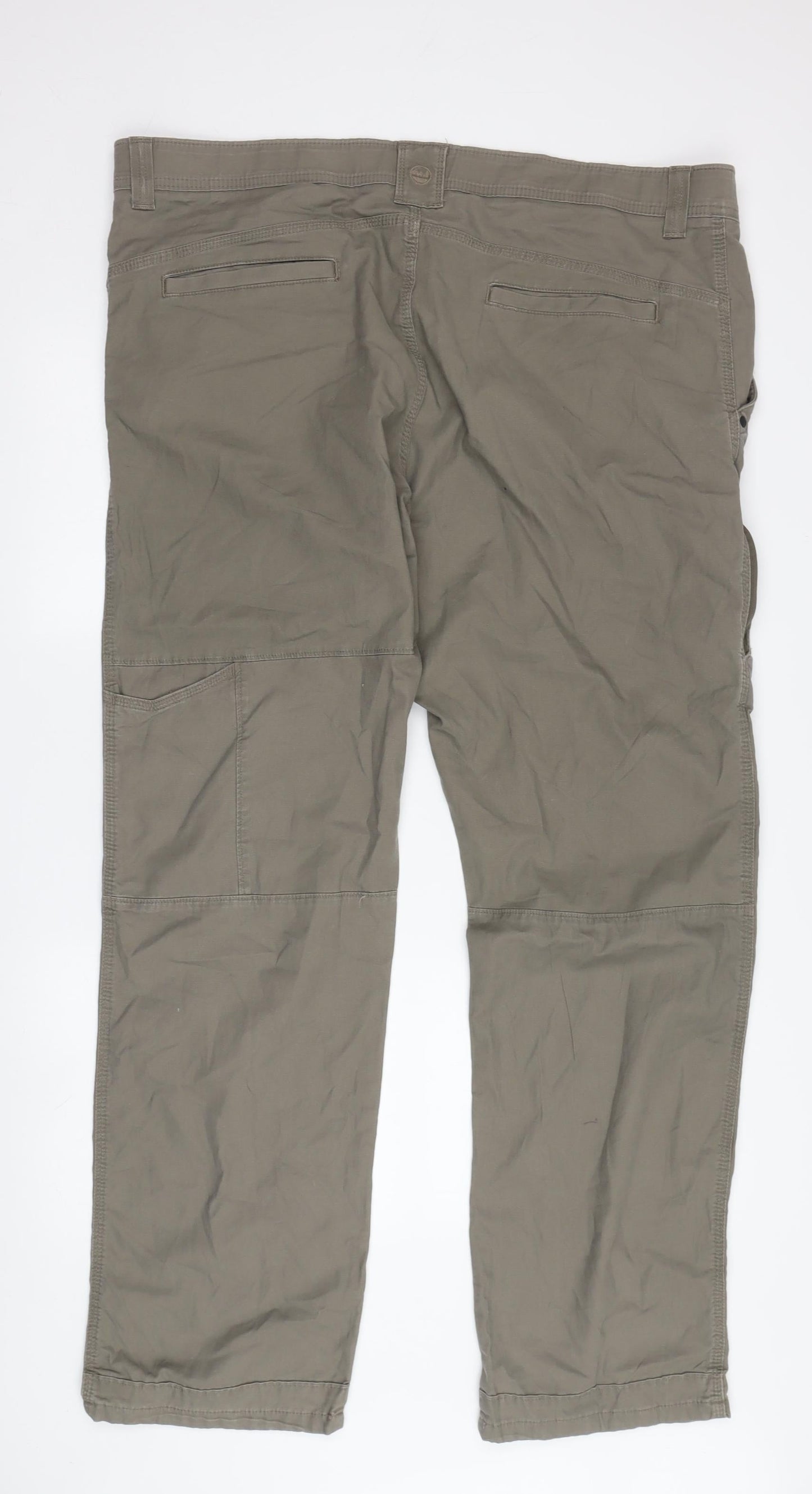 Wrangler Men's Beige Chino Trousers 42 Regular Fit