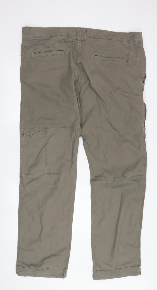 Wrangler Men's Beige Chino Trousers 42 Regular Fit