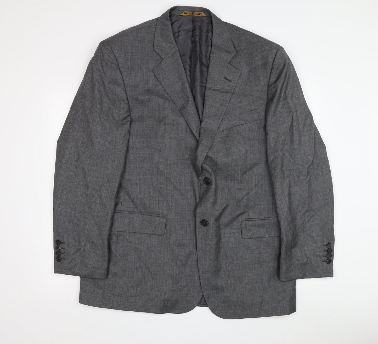 Marks and Spencer Men's Grey Blazer 44 Regular Fit