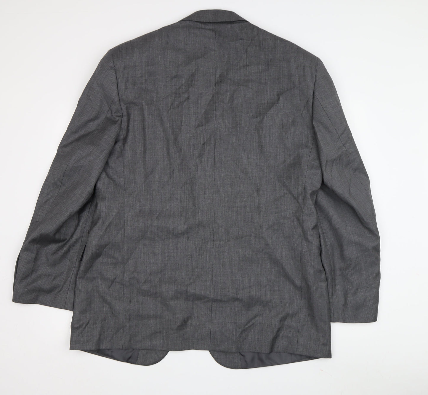 Marks and Spencer Men's Grey Blazer 44 Regular Fit