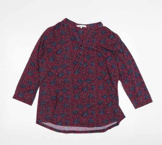 Lakeland Women's Multicoloured Floral Blouse Size M