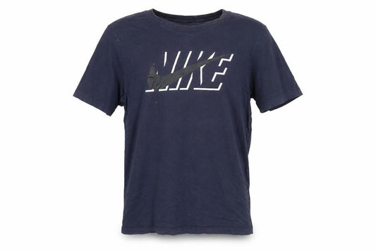 Mens UK Size M Nike Blue  Cotton T-Shirt