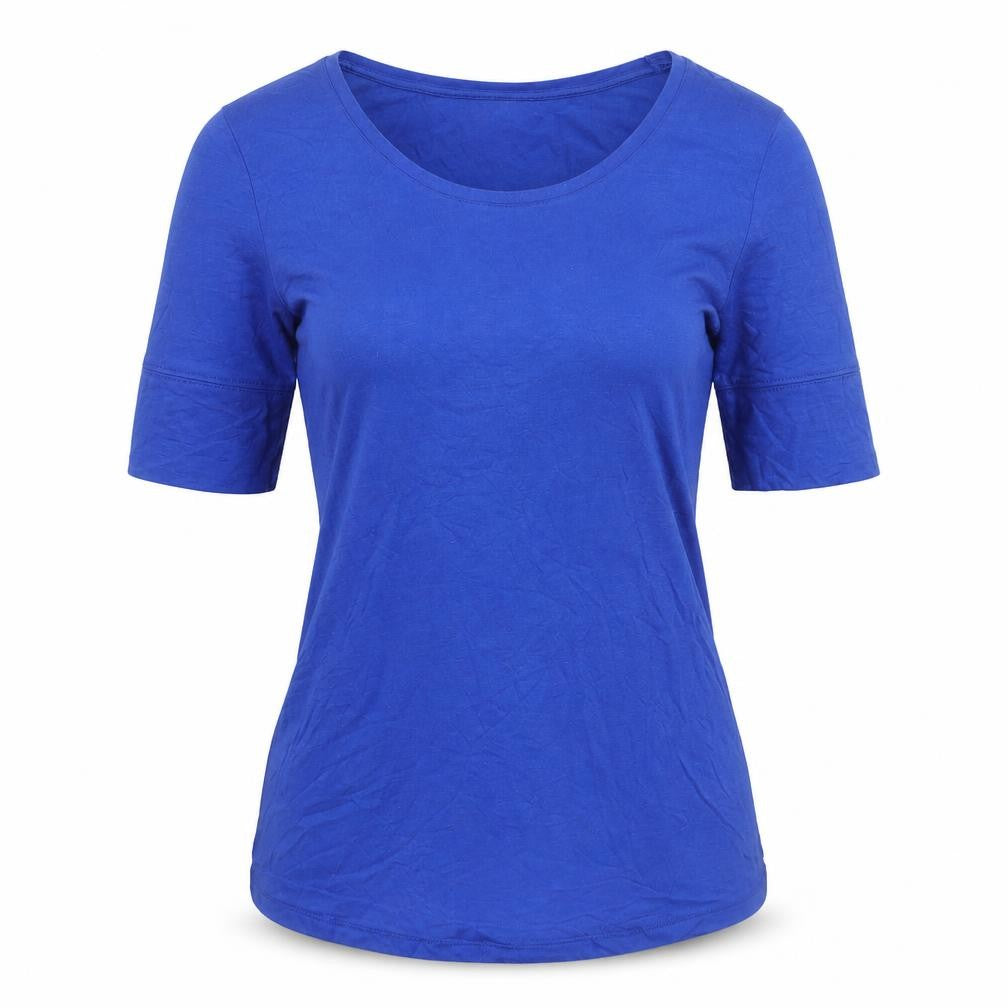 Part Two Women's Blue XS Basic T-Shirt Scoop Neck