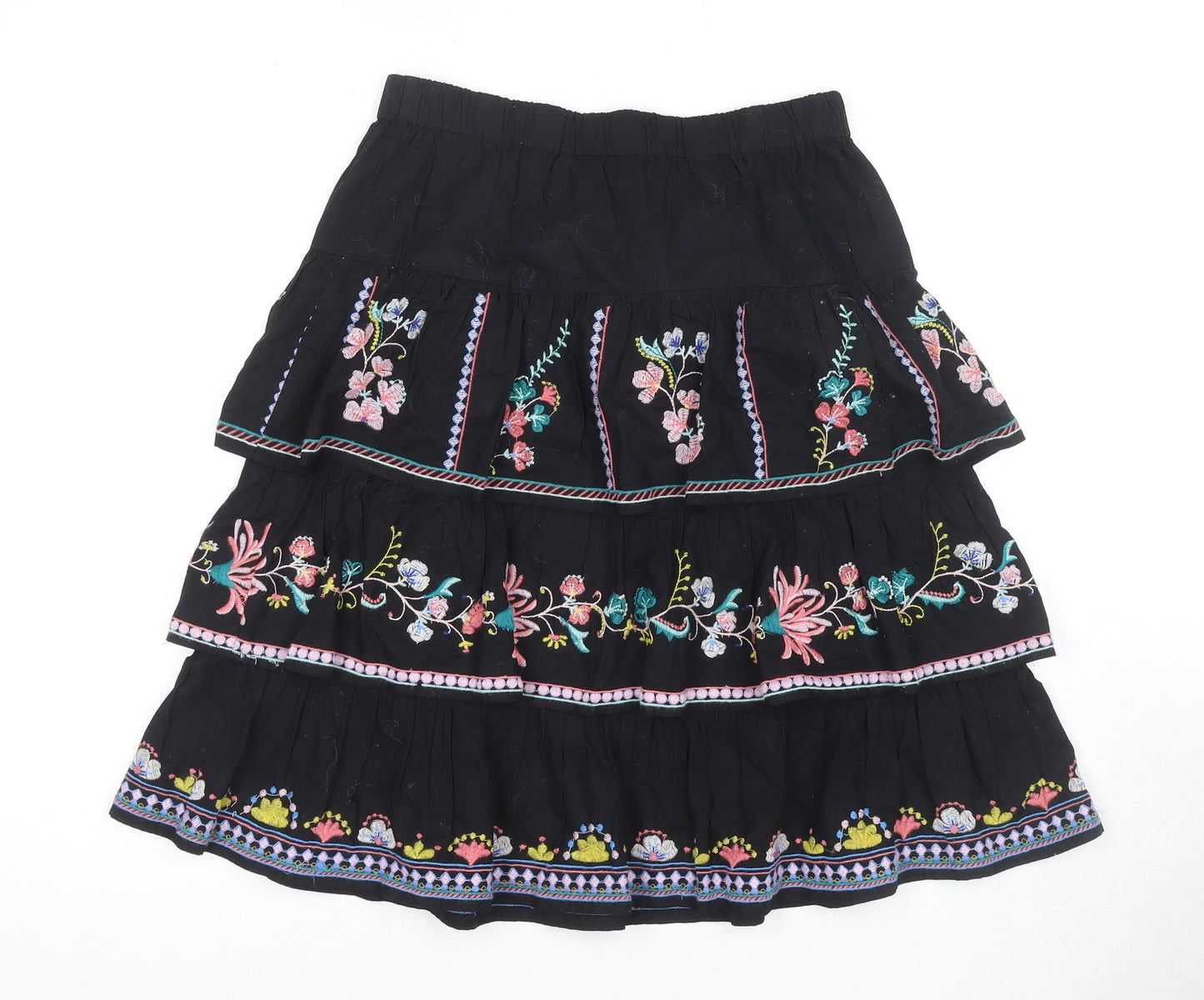 ASOS Women's Black Peasant Skirt, Size 10, Spring/Summer