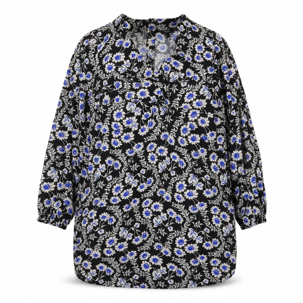 Next Women's Floral Black Multicoloured Dress Size 20