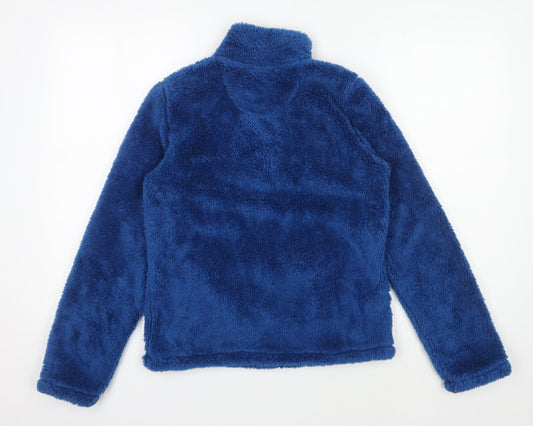 Gelert Girls Blue Fleece Jacket, 13 Years, 1/4 Zip