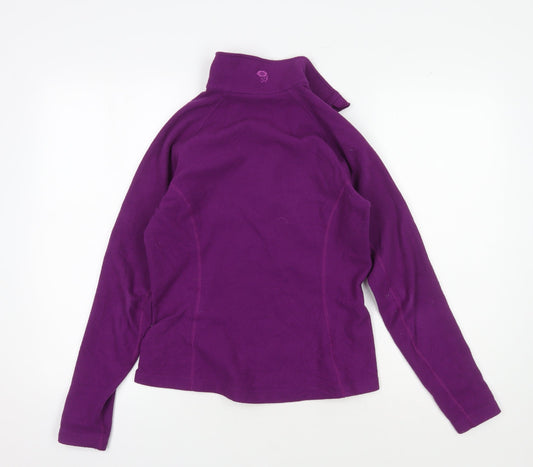 Mountain Hardwear Women's Purple Fleece Sweatshirt Size S