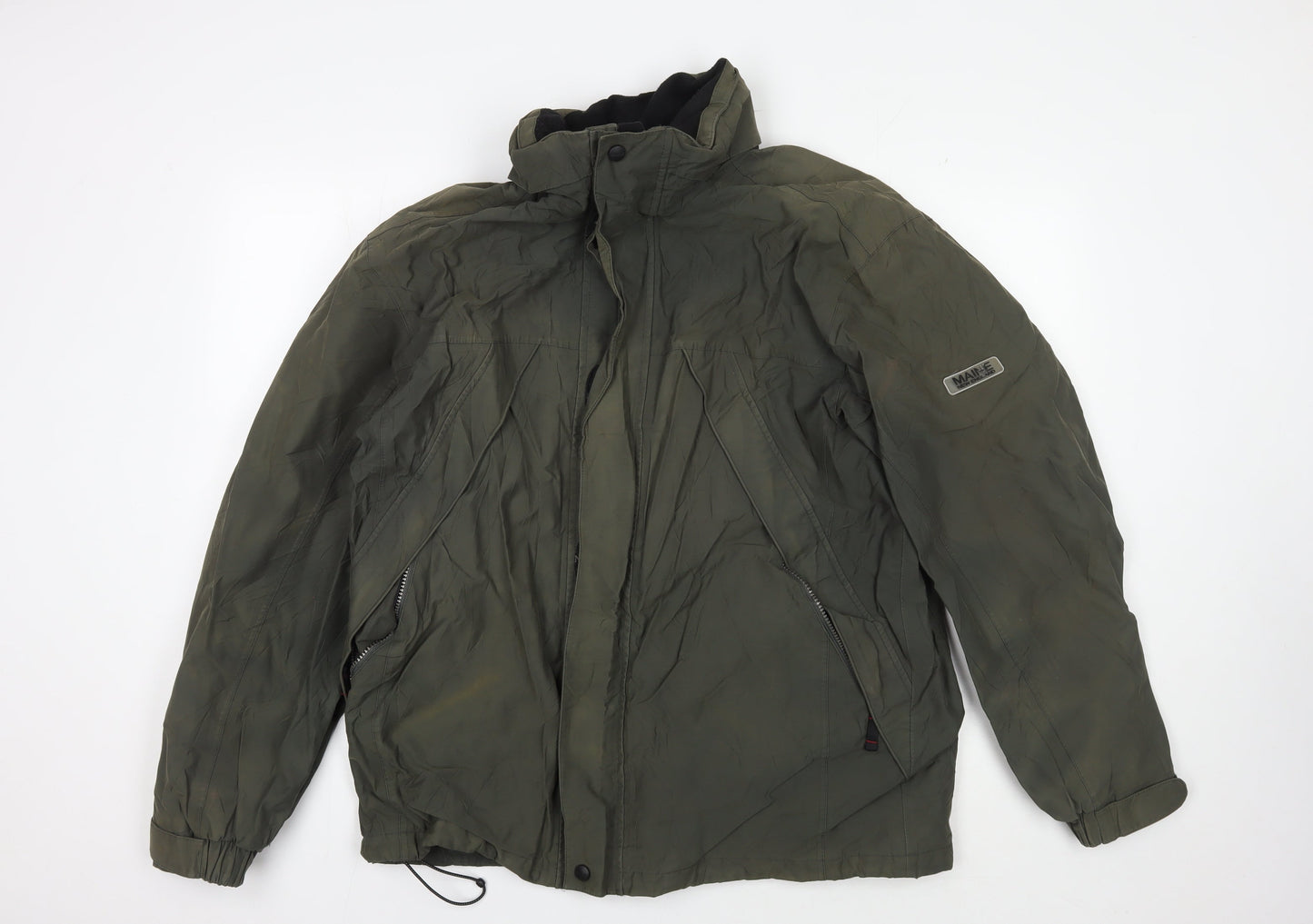 Maine New England Men's Green Jacket L