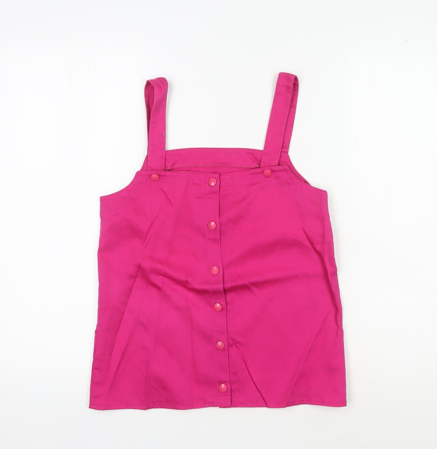 Womens UK Size 8 Windsmoor Pink Cotton Tank