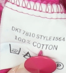 Womens UK Size 8 Windsmoor Pink Cotton Tank
