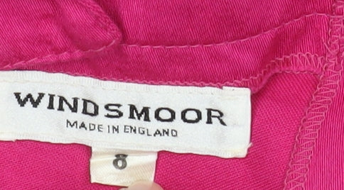 Womens UK Size 8 Windsmoor Pink Cotton Tank