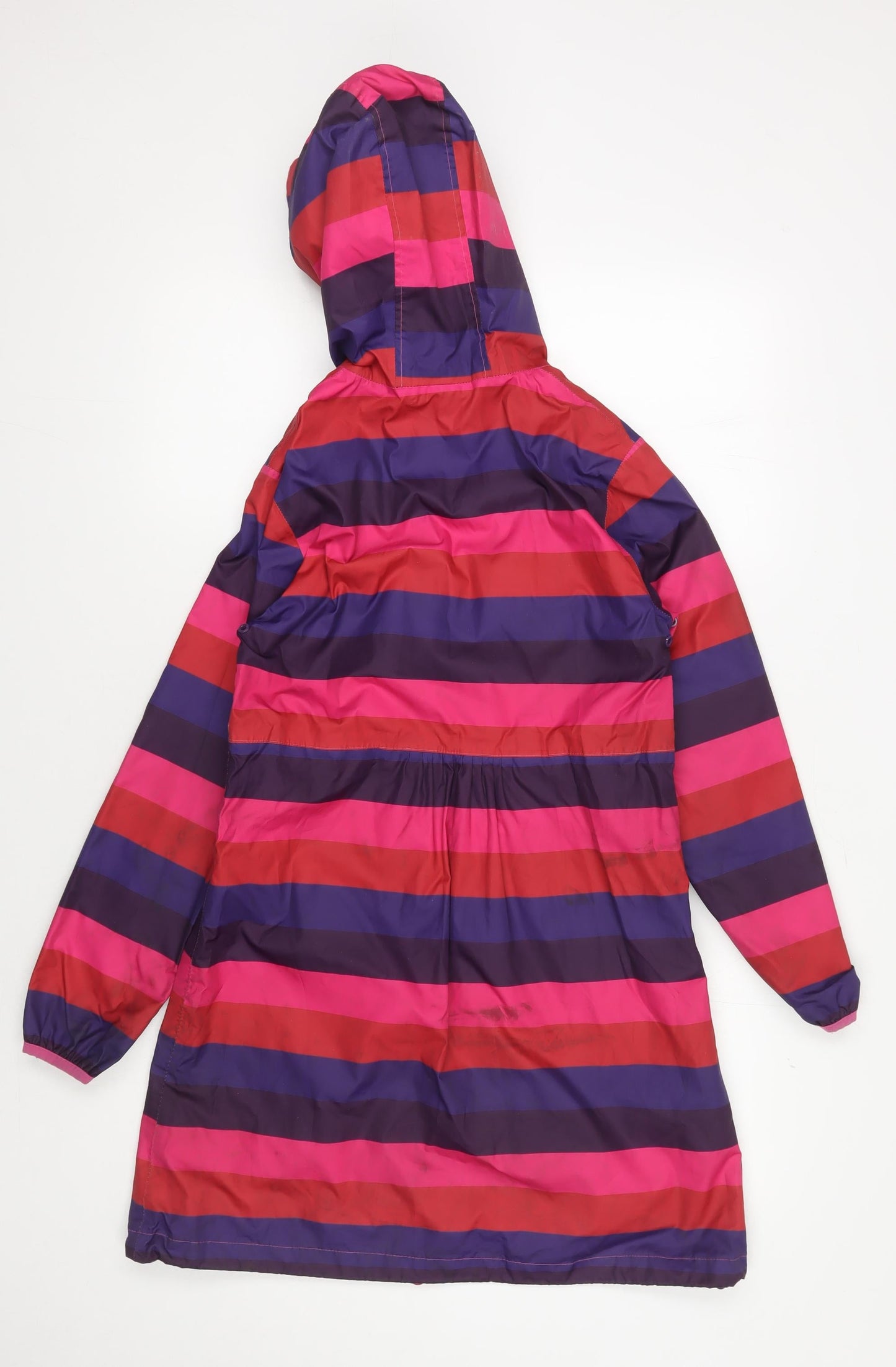 Regatta Girls Multicoloured Striped Parka Jacket 11-12 Years