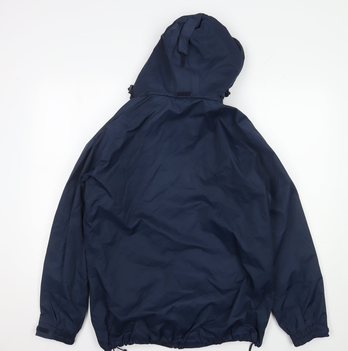 Hi Gear Women's Blue Anorak Jacket Size 14 Hooded Waterproof