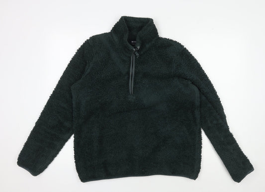 Mountain Warehouse Women's Green Fleece Pullover Hoodie UK 14