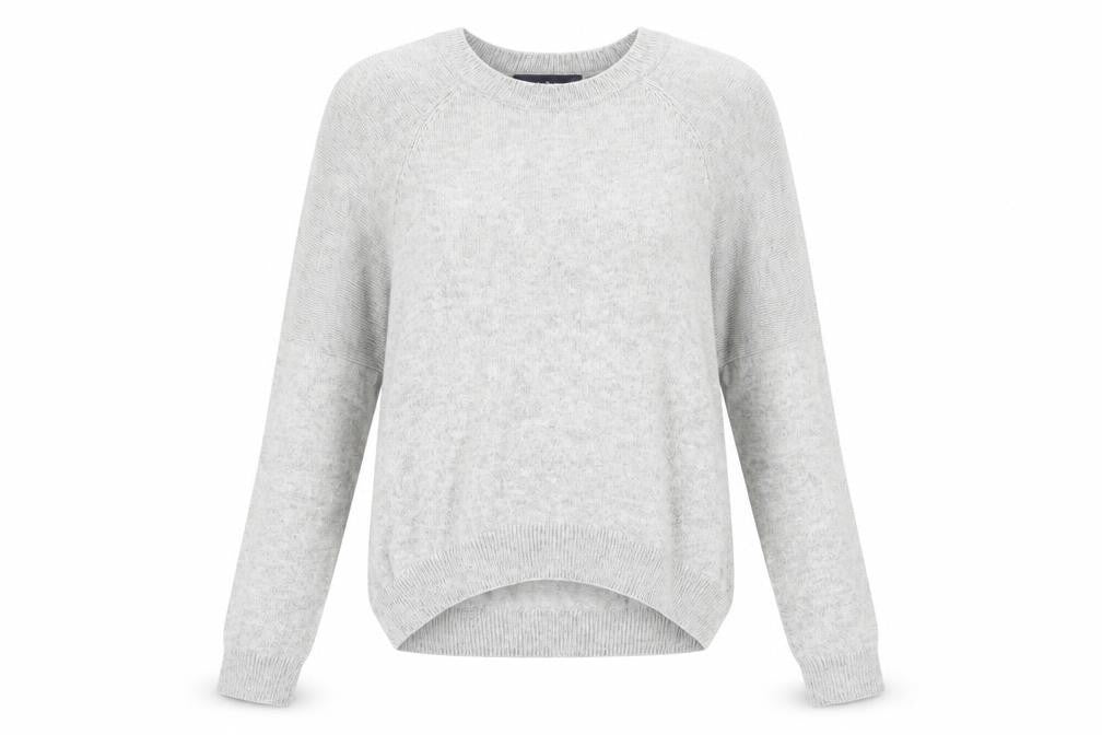 Marks and Spencer Women's Grey Knit Pullover Jumper Size 8