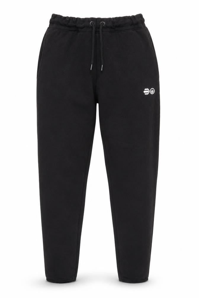Crosshatch Men's Black Jogger Trousers Medium
