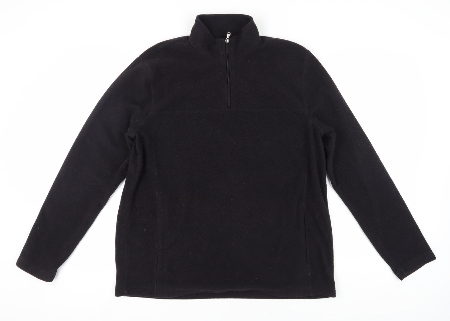 Croft & Barrow Men's Black Pullover Sweatshirt L