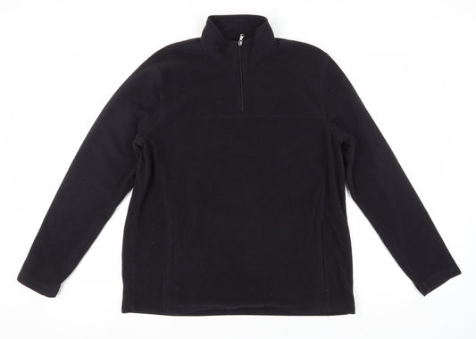 Croft & Barrow Men's Black Pullover Sweatshirt L