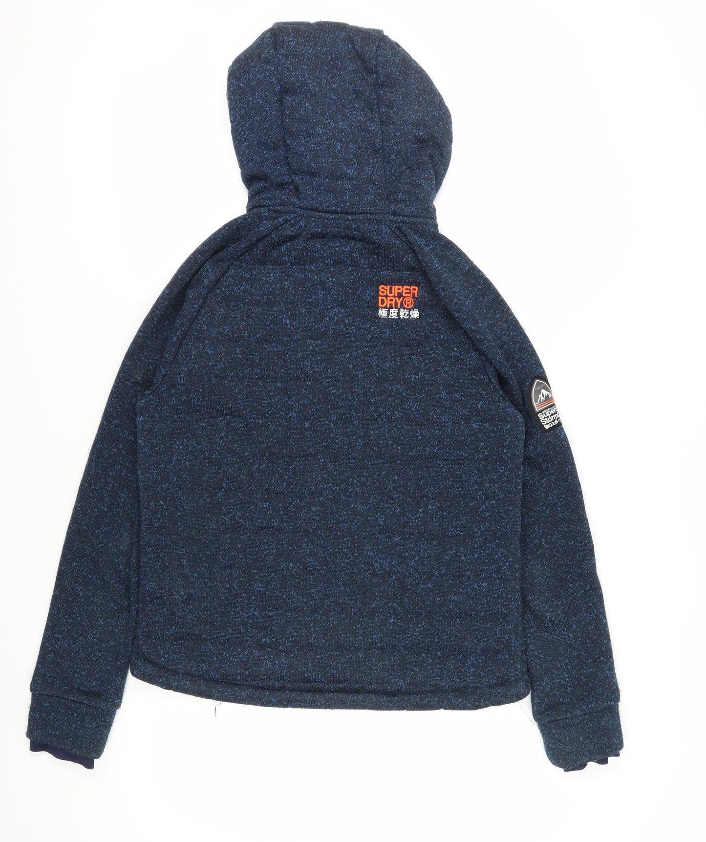 Superdry Men's Blue Hooded Basic Jacket M