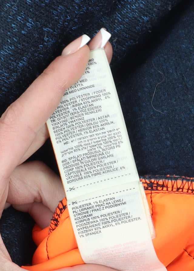 Superdry Men's Blue Hooded Basic Jacket M