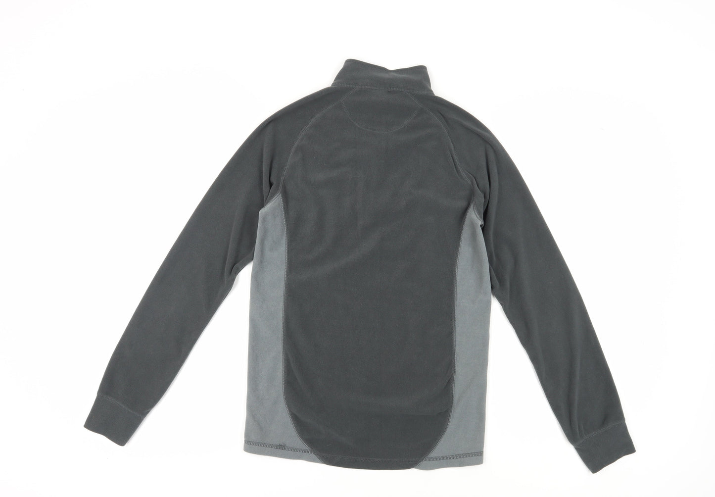 Trespass Unisex Grey 1/4 Zip Fleece Sweatshirt M