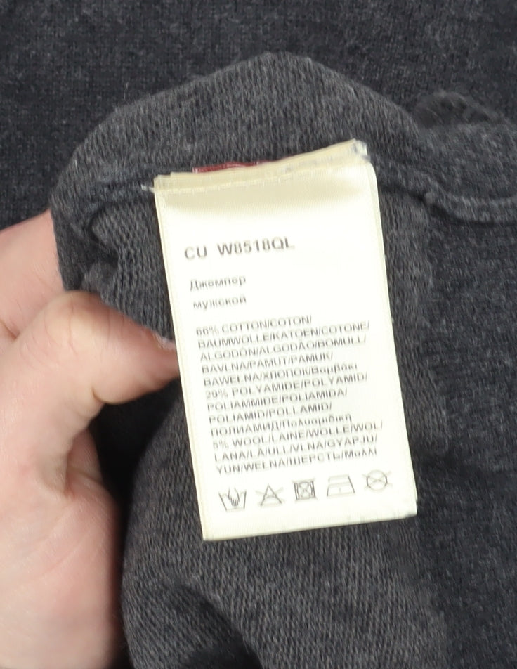 Wrangler Men's Grey XL Pullover Jumper