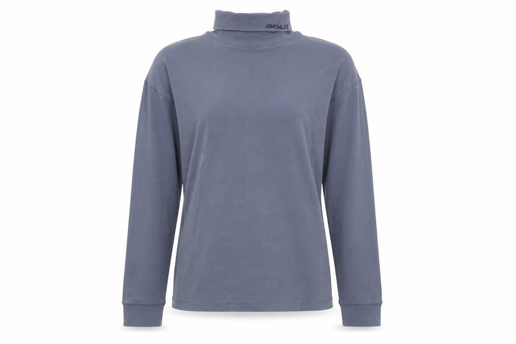Gola Womens Blue Cotton Pullover Sweatshirt - Size L