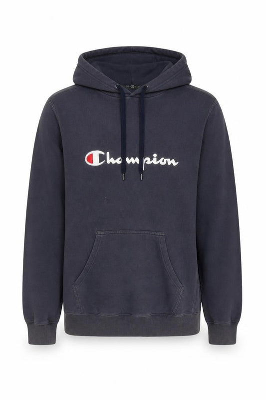Mens UK L  Champion Black Pullover Hoodie
