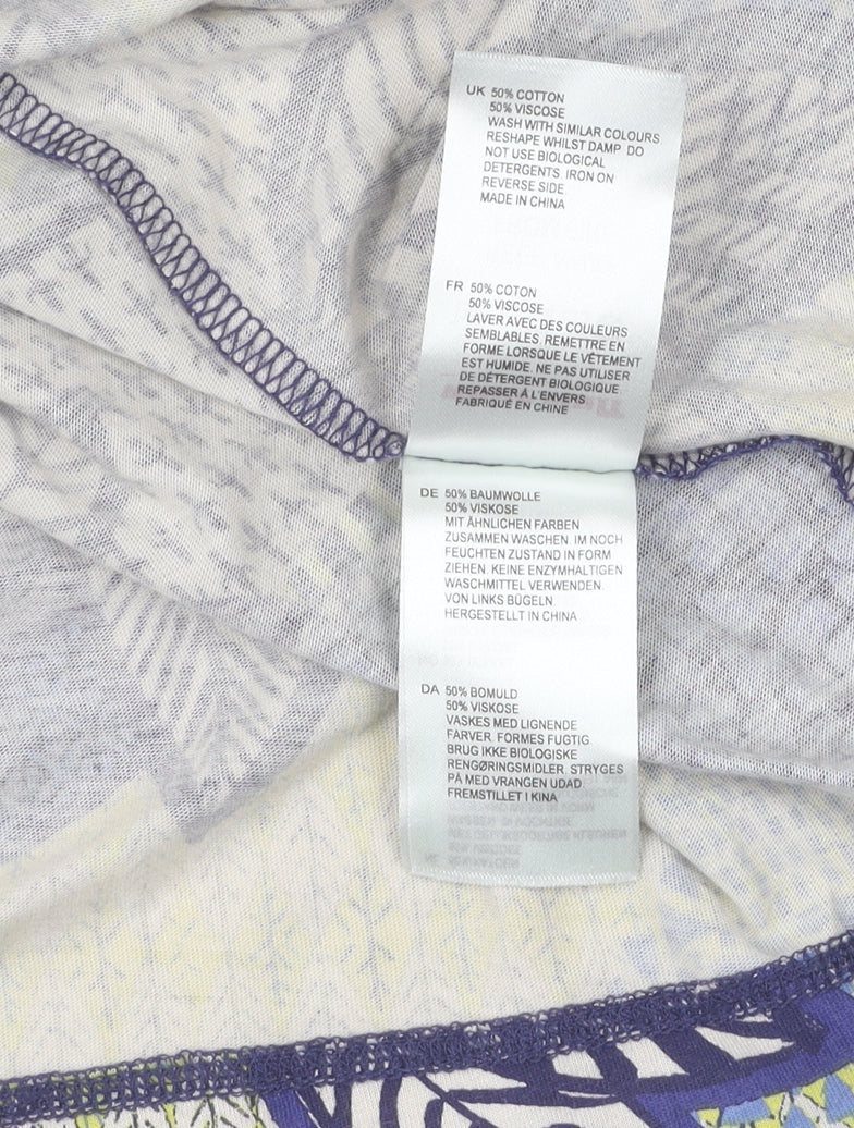 White Stuff Women's Multicoloured Patchwork Dress, Size 12