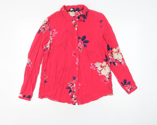 Joules Women’s Multicoloured Floral Blouse Size 10