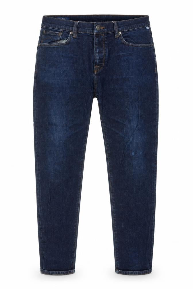 Pretty Womens Green Blue Straight Jeans - , Size L