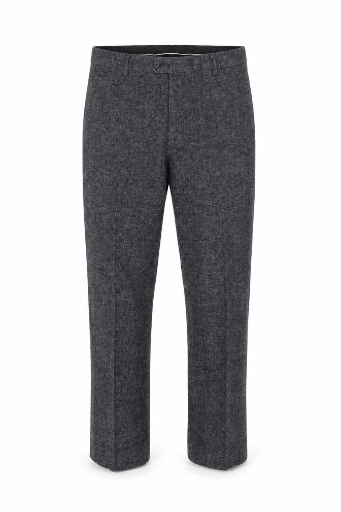 Cavani Men's Grey Formal Trousers Size 46S