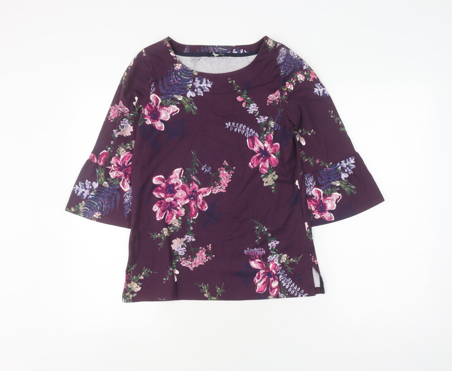 Joules Women's Multicoloured Floral Tunic Blouse Size 6