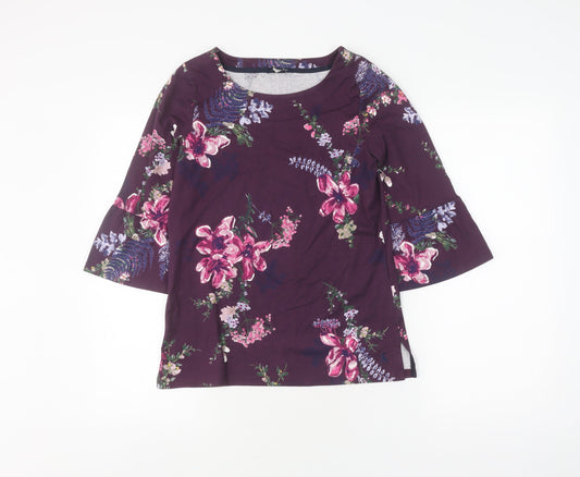 Joules Women's Multicoloured Floral Tunic Blouse Size 6