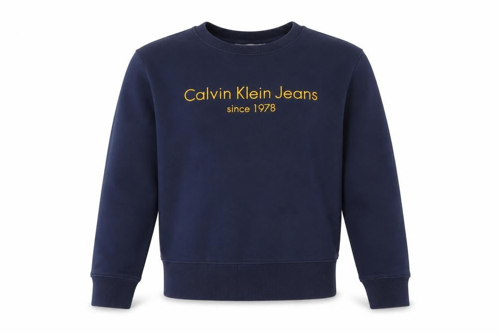 Calvin Klein Kids Blue XS Pullover Sweatshirt
