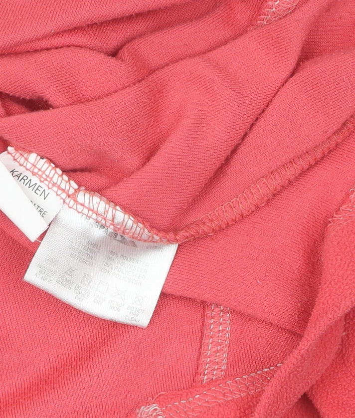 Trespass Women's Pink Pullover Fleece Small