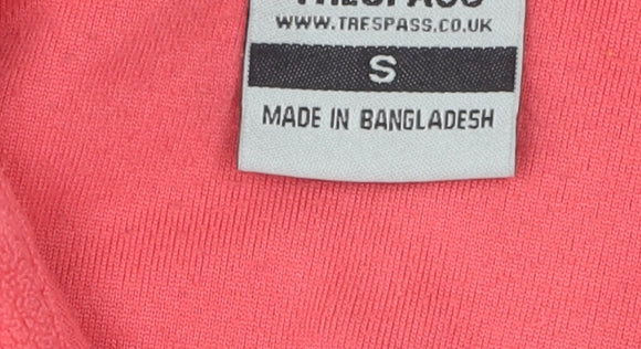 Trespass Women's Pink Pullover Fleece Small