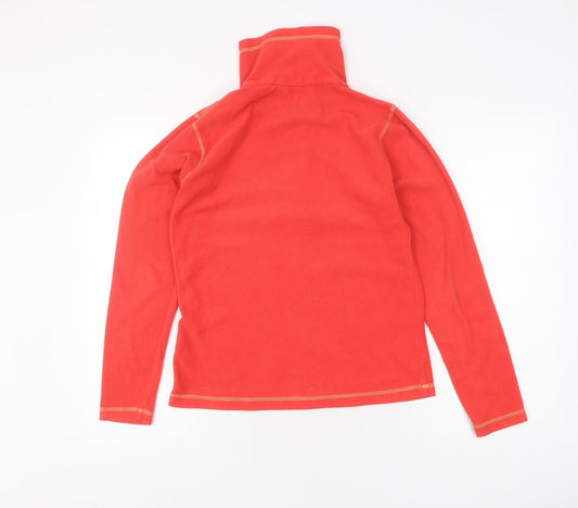 O'Neill Women's Red Fleece Sweatshirt L, Zip