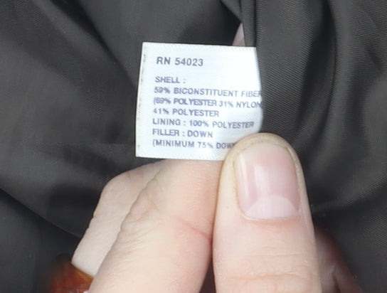 Gap Women's Black Puffer Waistcoat M