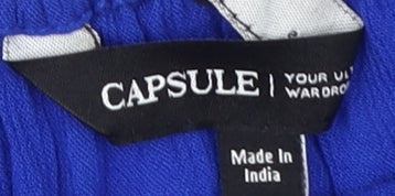 Capsule Women’s Blue Basic Blouse Size 14