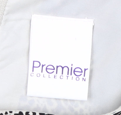 Premier Collection Women's Multicoloured Shift Dress Size 24