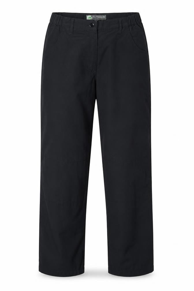 Outdoor Essentials Women's Black Trousers Size 8