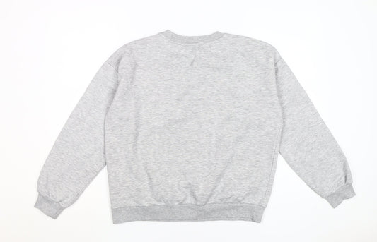 b.young Women's Grey Pullover Sweatshirt M