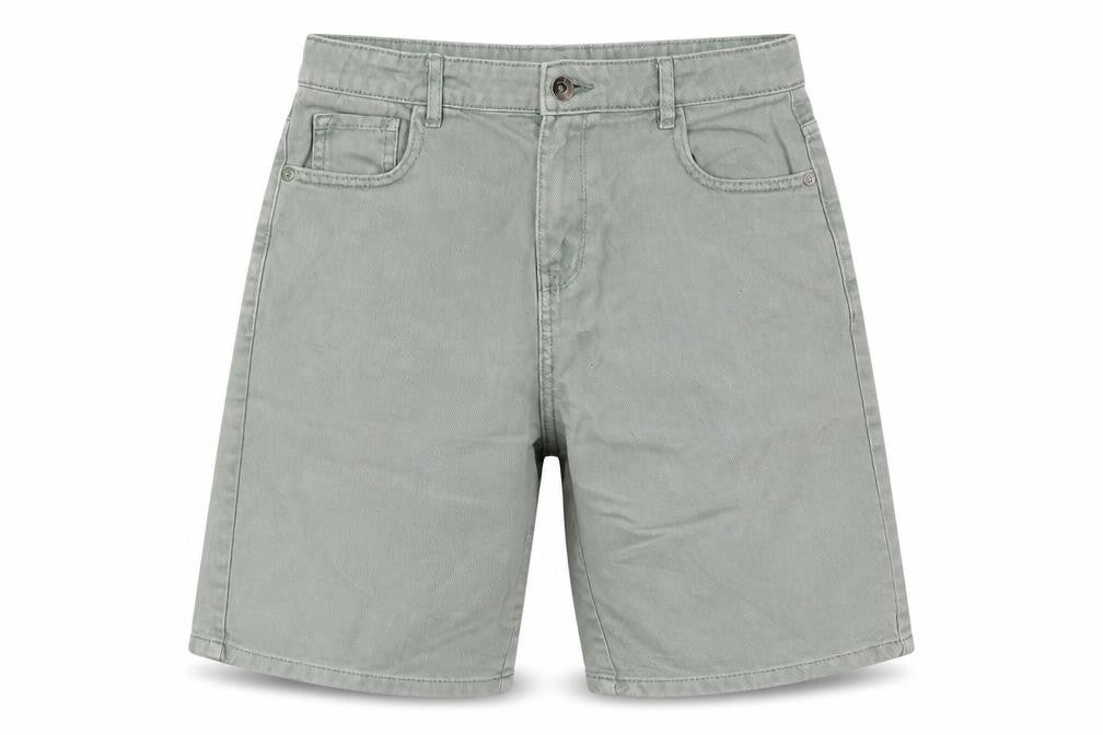 Marks and Spencer Girls Green Chino Shorts 13-14 Years