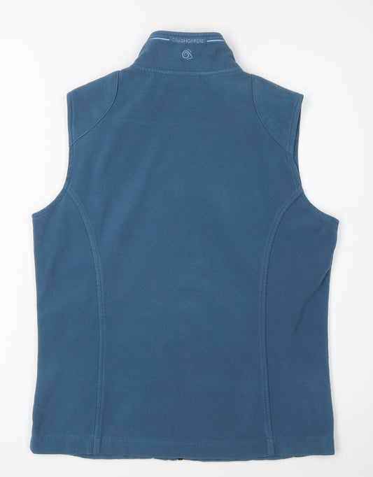 Craghoppers Women's Blue Fleece Waistcoat Size 10