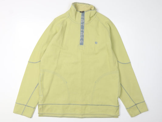 Fat Face Men's Green Pullover Sweatshirt Size S
